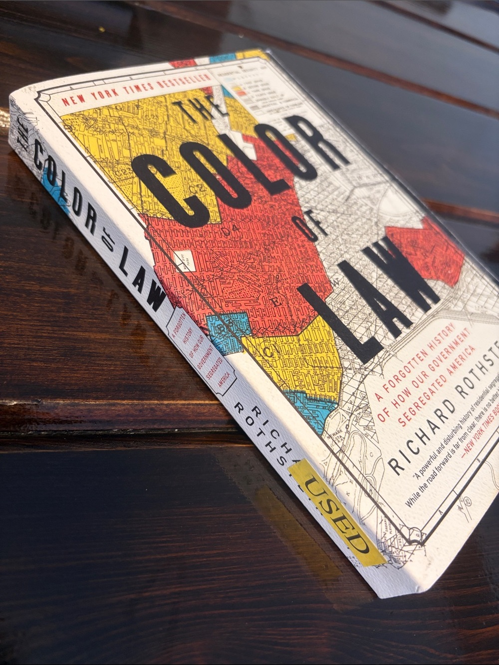 "The Color of Law" Softcover Book - Richard Rothstein - Picture 3 of 3
